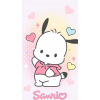 CUKROVÁ TLAČ Opłatek na Tort Cukrová hmota Hello Kitty Pochacco 2 + MENO