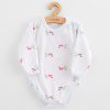 Dojčenské body celorozopínacie New Baby Classic II raspberry, veľ. 68 (4-6m)