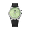 Vulcain Cricket President 39 mm - Pistáciovo zelená - Black Plain + 5 rokov záruka a darček ZADARMO