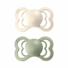 BIBS Supreme symetrické cumlíky Ivory/Sage - 1
