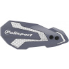 POLISPORT chrániče páčok MX FLOW s montážnou sadou nardo grey/white