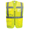 Portwest C496 MADRID EXECUTIVE MESH Reflexná vesta XS, Fluorescenčno žltá