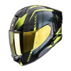 Prilba SCORPION EXO-530 AIR 2026 THERAS BLACK-NEON YELLOW - 2XL