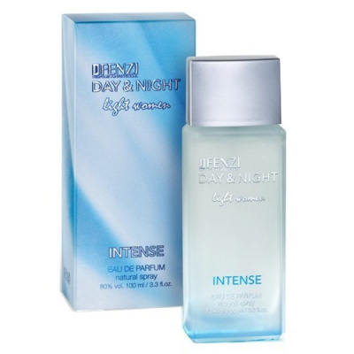 JFenzi Day & Night Light Intense, Parfémovaná voda 100ml (Alternatíva vône Dolce & Gabbana Light Blue Eau Intense for Woman) pre ženy