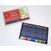 Koh-i-noor pastelky TRIOCOLOR trojhranné silné súprava 24 ks v plechovej krabičke