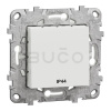 Schneider Electric Unica Vypínač č. 6, IP44, 2 moduly, Biely