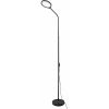 Platinet podlahová LED lampa 10W stmívatelná 2v1, černá PLAFLL1084N