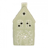 Clayre & Eef Perníková chalúpka na čajovú sviečku Gingerbread Cott - 11*9*21 cm - Clayre & Eef