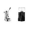 La Pavoni Europiccola Lusso + Eureka Mignon Silenzio, BL black
