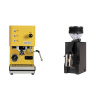 Profitec GO, yellow + Eureka Mignon Zero, BL black