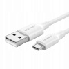 Kábel Ugreen USB - microUSB typ B 1,5 m biely