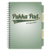 Kołozeszyt Pukka Pad A4 Project Book Sage zielony
