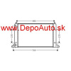 VW SHARAN 6/95-4/00 chladič vody 2,0i