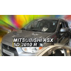 Deflektory na okná pre Mitsubishi ASX, 4ks