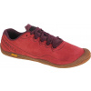 Červené dámske turistické topánky Merrell Vapor Glove 3 Luna Leather J94884