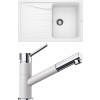 Set Blanco 08-D 25 (dřez Sona 45 S Bílá + baterie Kano-S Bílá)