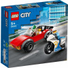 LEGO City 60392 Policajná motorka (LEGO CITY policajné auto na prenasledovanie motocykla 60392)