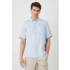 Ľanová košeľa Medicine RS25.KKM071 modrá L