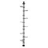 Stojan na kvety - STOJAN NA KVETY - 11 -ka - 250cm ČIERNY (Stojan na kvety - STOJAN NA KVETY - 11 -ka - 250cm ČIERNY)