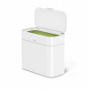 Simplehuman odpadkový kôš na kompostovateľný odpad z kuchyne – 4 l, biela oceľ