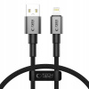 Tech-protect USB - Apple Lightning kábel 0,25 m šedý