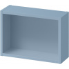 Cersanit Larga skrinka 40x14x27.8 cm bočné závesné modrá S932-082