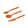 Sea To Summit Camp Cutlery Set - polykarbonátý příbor 3ks burnt orange