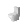 DURAVIT DuraStyle WC misa kombi s Vario odpadom, 370 mm x 400 mm x 630 mm, s povrchom WonderGliss, 21550900001