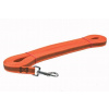 VNT electronics s.r.o. Pogumovaná stopovacia šnúra, strieborná pracka, oranžová - 20 mm x 1000