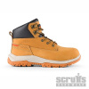 Ridge Safety Boots Tan - Size 10 / 44 Scruffs