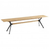 Linea Natura LAVICA, dub, čierna, farba duba - Lavice - 000415000102