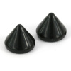 Plastové hroty 10 x 10 mm Čierna