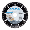 XTline Kotúč univerzálny na drevo, kameň a oceľ 125x22,2mm