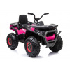 LEAN TOYS ELEKTRICKÁ ŠTVORKOLKA XMX607 - RUŽOVÁ - LAKOVANÁ - MOTOR - 4x45W BATÉRIA - 1x12V10Ah - 2025