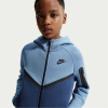 Nike Sportswear Tech Fleece Full-Zip Hoodie Juniors Work Blue 9-10 rokov