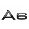 Čierny znak Audi A6 Sport Logo Známka dozadu (Čierny znak Audi A6 Sport Logo Známka dozadu)