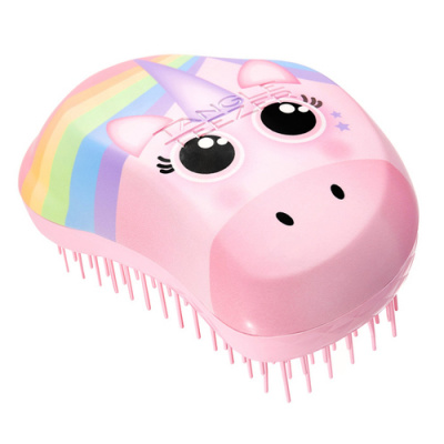 Tangle Teezer The Original Mini Rainbow Unicorn růžový kartáč