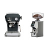 Ascaso Dream ONE, Anthracite + Eureka Mignon Specialita Smart, CR chrome