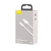 Baseus Baseus Type-C Simple Wisdom cable (2pcs/set) 5A 1.5m White (TZCATZJ-02)