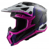 LS2 MX703 C X-Force VICTORY FLUO PINK VIOLET-06 Veľkosť: XS
