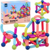 Magnetické kocky Magnetic Sticks sada magnetických kociek pre deti 64 ks