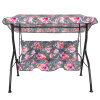 Sada vankúšov a strieška na hojdačku Luna / Kate 130 cm A091-23IB PATIO