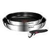 Sada panvíc Tefal L897S374 strieborná