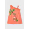Dievčenské šaty Mayoral 3937.6M.Mini.PPYA oranžová 116