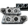 SEAT LEON / TOLEDO 99-04 - predné chrom svetlá ANGEL EYES