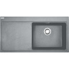 Franke Mythos Fragranitový drez MTG 611/7, 100x52 cm, sivý kameň 114.0150.014