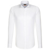 Pánska biela nežehlivá košeľa Slim fit s predĺženým rukávom Seidensticker, Veľkosť 36