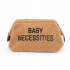 Childhome Toaletná taška Baby Necessities Teddy Beige
