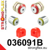 036091B: Strongflex Sada silentbloků předního zavěšení 031964 Dynamic Drive
