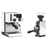 Rancilio Silvia BC PID, white + Eureka Mignon Libra 65 All Purpose, CR white